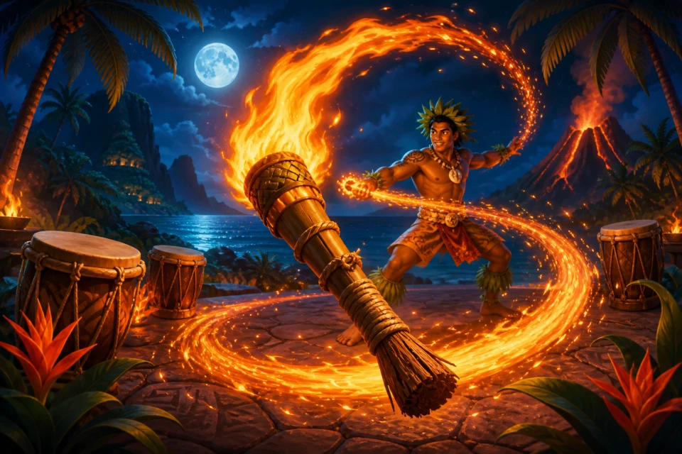 Island Inferno: Fire Twirl news cover