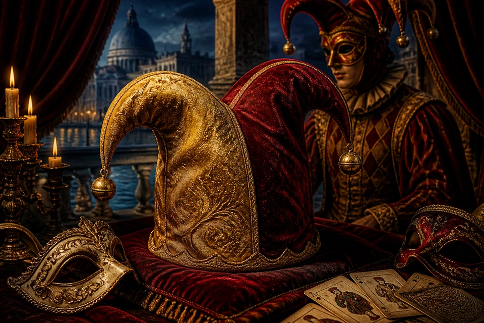 Harlequin's Masquerade cinematic cover