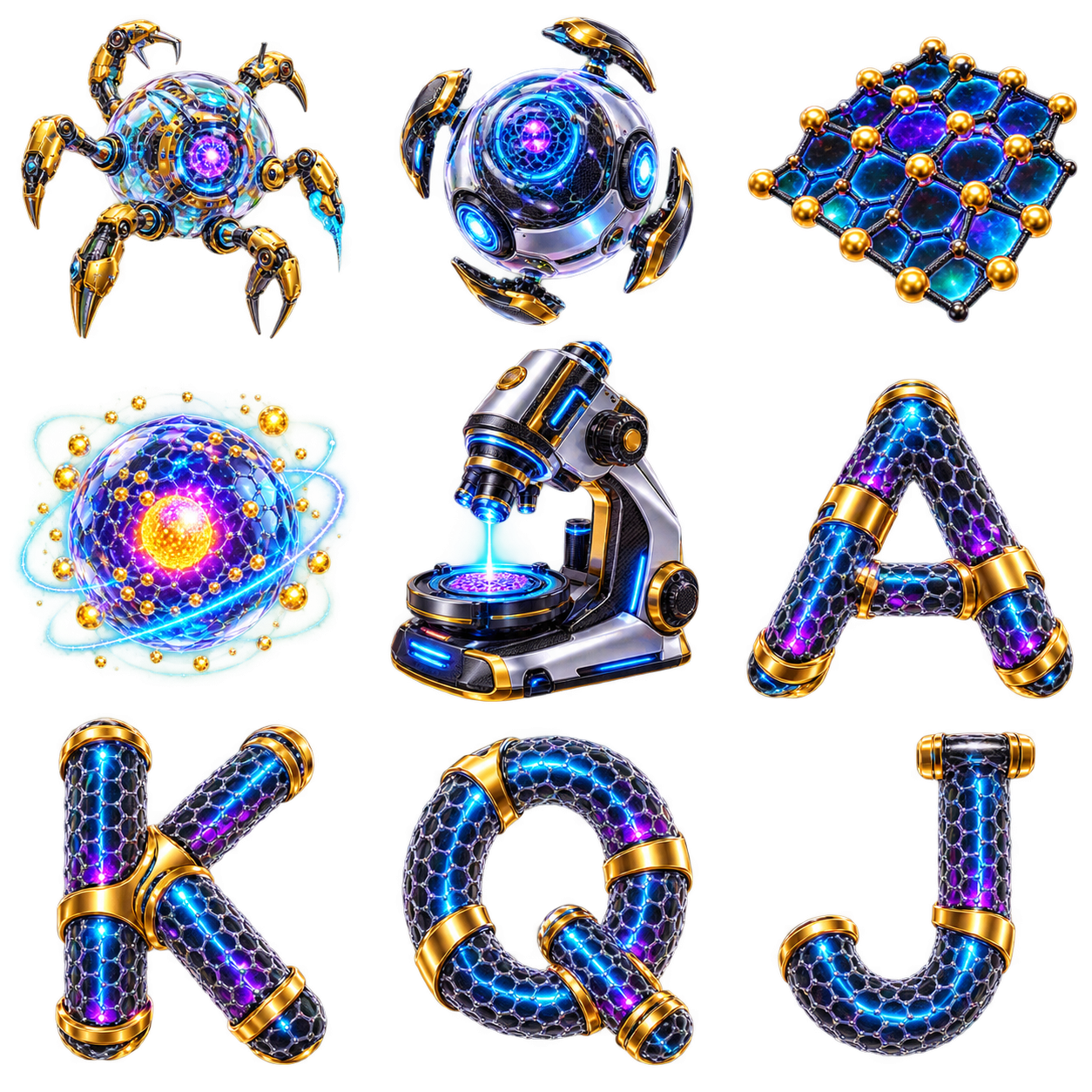 Nanobot Assembly original symbol sheet